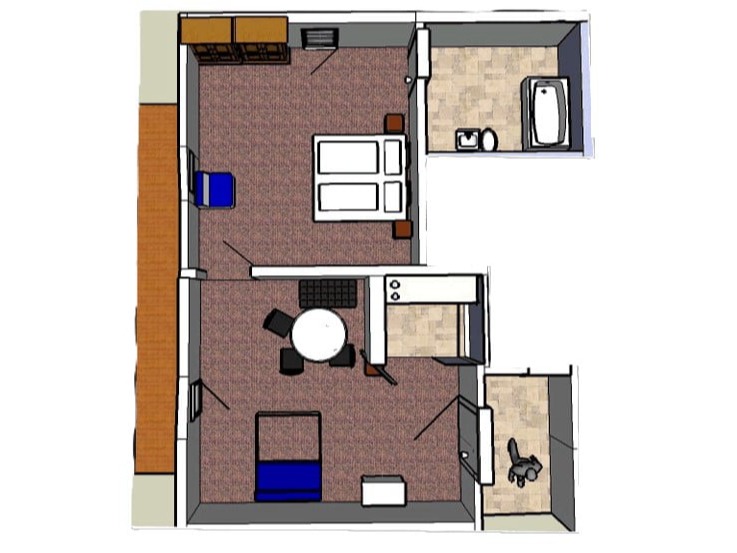 Plan Gretl Ferienwohnungen Waldegg Apartments Ritten
