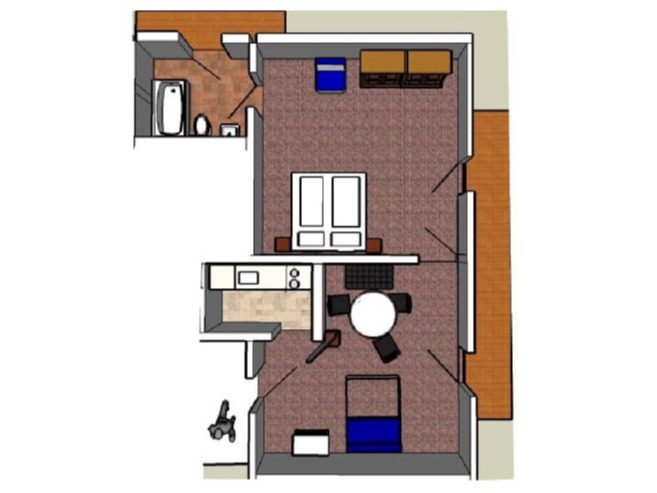 Plan Berta Ferienwohnungen Waldegg Apartments Ritten