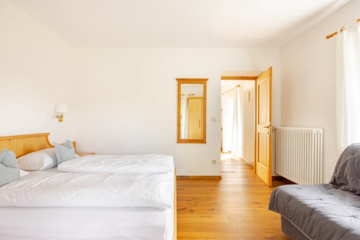 Camera da letto appartamento vacanze Gretl - Waldegg Renon